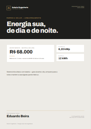 Template de proposta Quiet Luxe — Minimalista premium, muito respiro